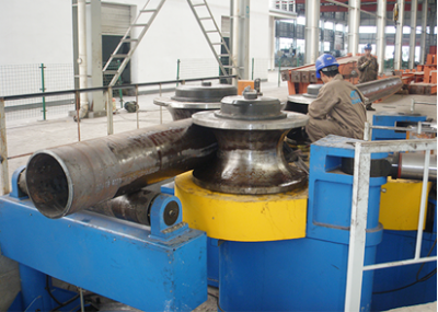 Pipe Bending Machine in Haotai Steel Company