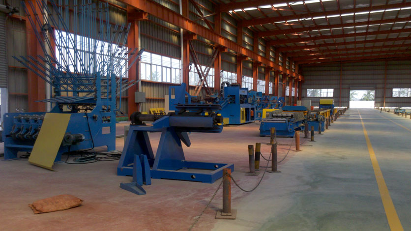 Steel Bar Truss Production Line in Honglu Steel Company