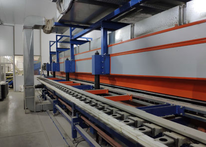 PU &SV Rockwolf Sandwich Panel Line in Ucraina